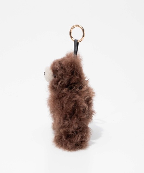 COSY（コージー）の「COSY Medium Bear Baby Alpaca Key ring コージー ミディアム ベア ベビーアルパカ キーリング 熊 チャーム（チャーム・レディース・ベージュ系1/グレー系1/ホワイト系1/ブラウン系1・FREE）」の15枚目の写真