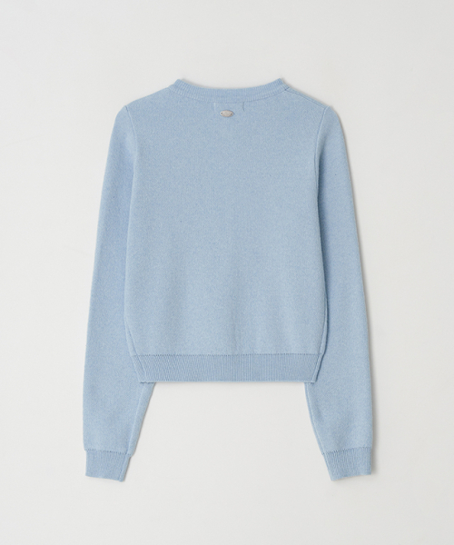 RONRON(ロンロン)の「BUTTON UP KNIT CARDIGAN SOFT BLUE(カーディガン/ボレロ・レディース・その他・FREE)」の7枚目の写真