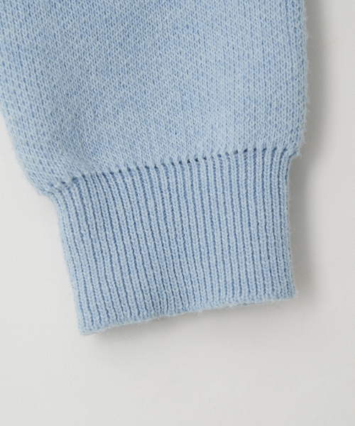 RONRON(ロンロン)の「BUTTON UP KNIT CARDIGAN SOFT BLUE(カーディガン/ボレロ・レディース・その他・FREE)」の3枚目の写真