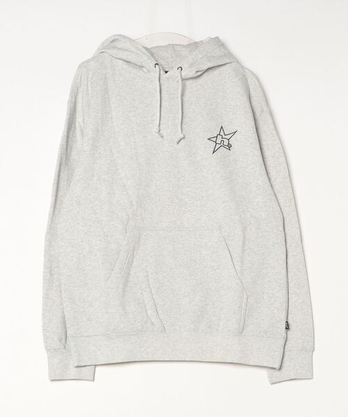 HUF(ハフ)の「HUF H STAR LOGO P/O HOODIE ハフ Hスタープリント パーカー(パーカー・メンズ・ホワイト系1/ブラウン系1/ブラック・SMALL/MEDIUM/LARGE/X-LARGE)」の12枚目の写真