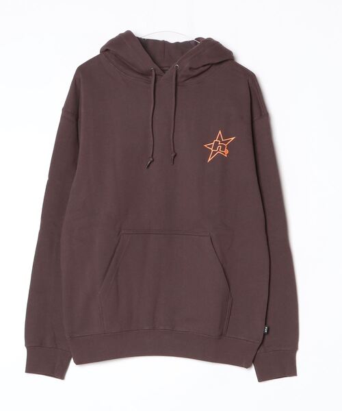 HUF(ハフ)の「HUF H STAR LOGO P/O HOODIE ハフ Hスタープリント パーカー(パーカー・メンズ・ホワイト系1/ブラウン系1/ブラック・SMALL/MEDIUM/LARGE/X-LARGE)」の14枚目の写真