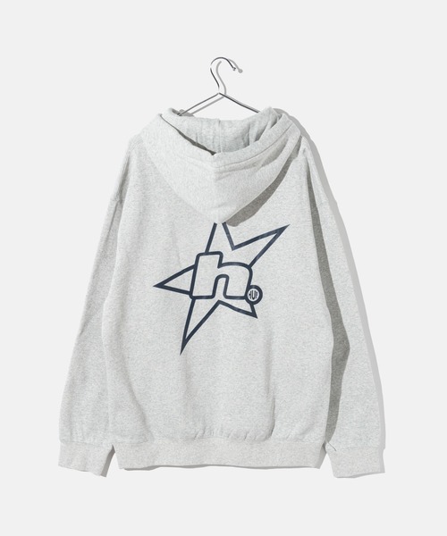HUF(ハフ)の「HUF H STAR LOGO P/O HOODIE ハフ Hスタープリント パーカー(パーカー・メンズ・ホワイト系1/ブラウン系1/ブラック・SMALL/MEDIUM/LARGE/X-LARGE)」の19枚目の写真