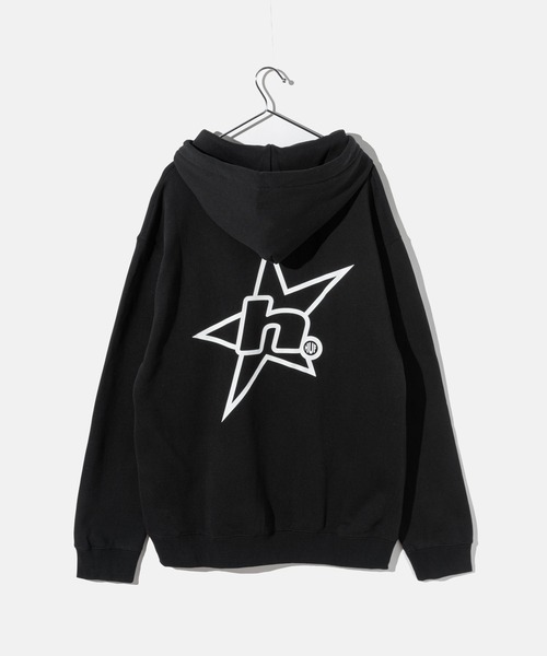 HUF(ハフ)の「HUF H STAR LOGO P/O HOODIE ハフ Hスタープリント パーカー(パーカー・メンズ・ホワイト系1/ブラウン系1/ブラック・SMALL/MEDIUM/LARGE/X-LARGE)」の15枚目の写真