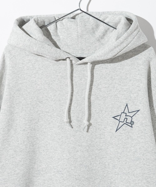 HUF(ハフ)の「HUF H STAR LOGO P/O HOODIE ハフ Hスタープリント パーカー(パーカー・メンズ・ホワイト系1/ブラウン系1/ブラック・SMALL/MEDIUM/LARGE/X-LARGE)」の17枚目の写真
