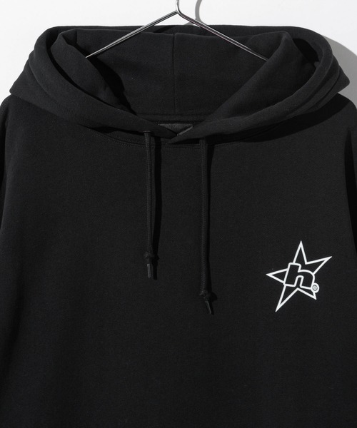 HUF(ハフ)の「HUF H STAR LOGO P/O HOODIE ハフ Hスタープリント パーカー(パーカー・メンズ・ホワイト系1/ブラウン系1/ブラック・SMALL/MEDIUM/LARGE/X-LARGE)」の18枚目の写真