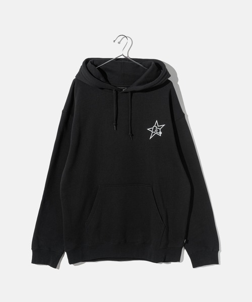 セール】HUF H STAR LOGO P/O HOODIE ハフ Hスタープリント パーカー
