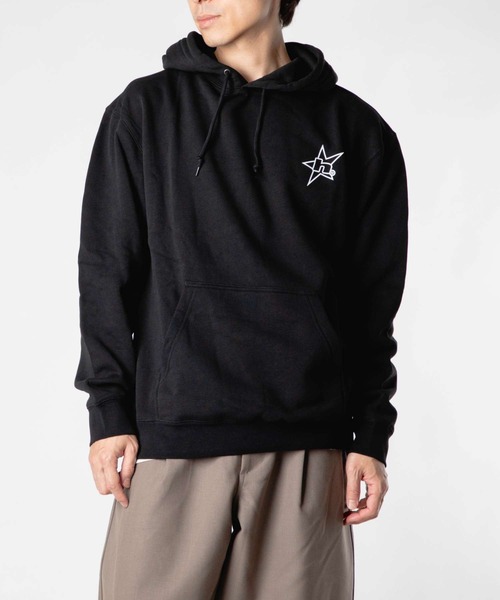 HUF(ハフ)の「HUF H STAR LOGO P/O HOODIE ハフ Hスタープリント パーカー(パーカー・メンズ・ホワイト系1/ブラウン系1/ブラック・SMALL/MEDIUM/LARGE/X-LARGE)」の22枚目の写真