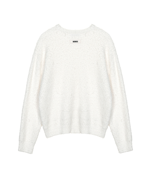 NICK&NICOLE(ニックアンドニコール)の「BOUCLE LS SWEATER_CREAM(ニット/セーター・レディース・その他・FREE)」の2枚目の写真