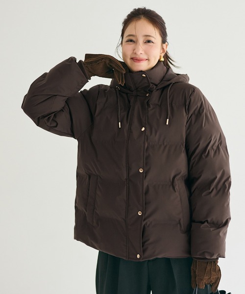 セール】シームレス中綿ブルゾン（ブルゾン）｜coca（coca）（コカ）の