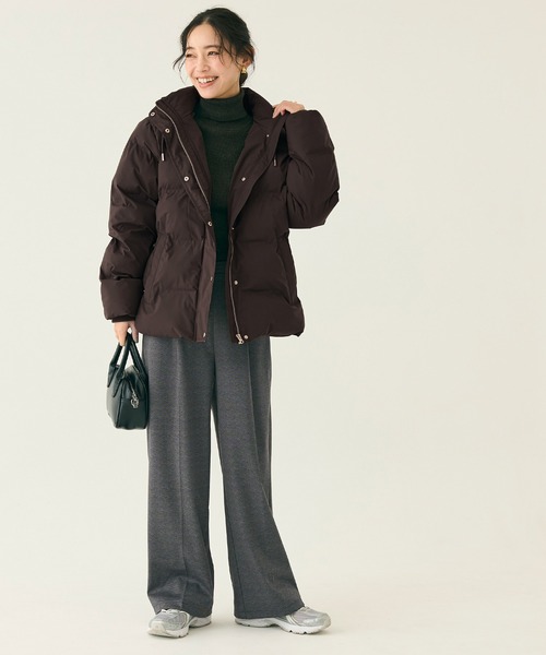 セール】シームレス中綿ブルゾン（ブルゾン）｜coca（coca）（コカ）の