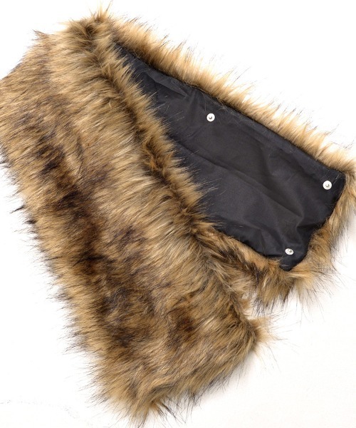 SILVER BULLET（シルバーバレット）の「『PSYCHO NATION UNDER GROUND /サイコネーションアンダーグラウンド』ファー脱着スプレーZIP PK（パーカー・メンズ・ブラック/カモフラージュ・M/L）」の20枚目の写真