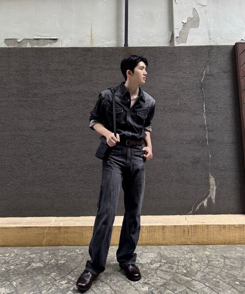 DNSR(ディーエヌエスアール)の「ウェスタンデニムシャツブラック(シャツ/ブラウス・メンズ・その他・MEDIUM/LARGE/X-LARGE)」の12枚目の写真