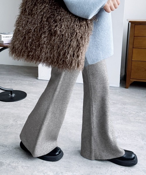 reca（レカ）の「ジャガードニットフレアパンツ（その他パンツ・レディース・ブラック/グレー/キャメル・FREE）」の22枚目の写真