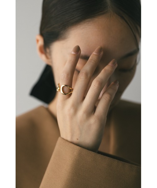 STYLEMIXER（スタイルミキサー）の「アートラインリング（リング・レディース・ゴールド/シルバー・FREE）」の2枚目の写真