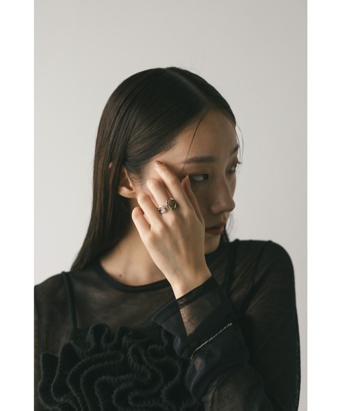 STYLEMIXER（スタイルミキサー）の「アートラインリング（リング・レディース・ゴールド/シルバー・FREE）」の3枚目の写真