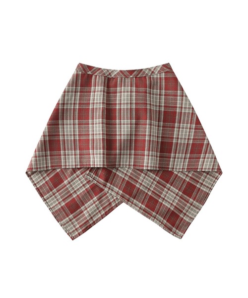 HOOK(フック)の「HOOK -select- チェック柄付け裾 腰巻(その他パンツ・メンズ・ライトブルー/クリーム/ブルー/イエロー/オレンジ/レッド/ワインレッド・FREE)」の11枚目の写真
