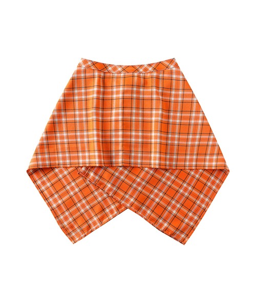 HOOK(フック)の「HOOK -select- チェック柄付け裾 腰巻(その他パンツ・メンズ・ライトブルー/クリーム/ブルー/イエロー/オレンジ/レッド/ワインレッド・FREE)」の21枚目の写真