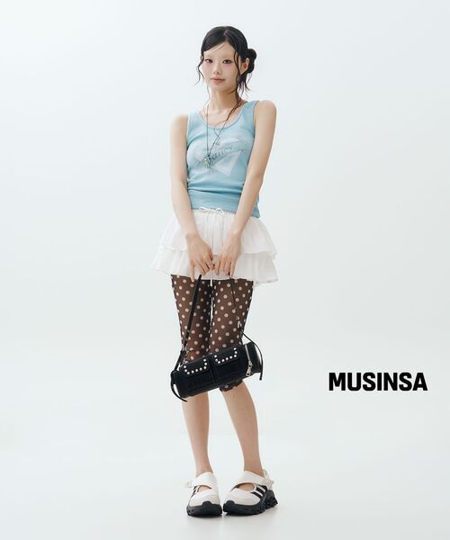 ROSEFRANTZ（ロゼフランツ）の「Multi Pocket Studded Shoulder Bag [Black]（ショルダーバッグ・レディース・ブラック・FREE）」の10枚目の写真
