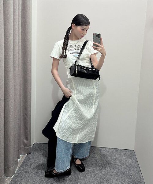 ROSEFRANTZ（ロゼフランツ）の「Multi Pocket Studded Shoulder Bag [Black]（ショルダーバッグ・レディース・ブラック・FREE）」の7枚目の写真