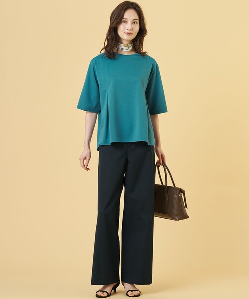 J.PRESS（ジェイプレス）の「【着こなしのポイントに】Traditional print  スクエア スカーフ（バンダナ/スカーフ・レディース・ネイビー系5/黄土色系5・F）」の20枚目の写真