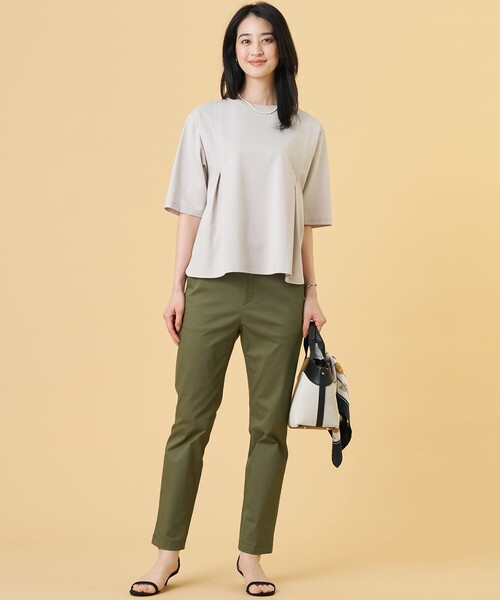 J.PRESS（ジェイプレス）の「【着こなしのポイントに】Traditional print  スクエア スカーフ（バンダナ/スカーフ・レディース・ネイビー系5/黄土色系5・F）」の21枚目の写真
