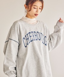 studio CLIP | 裏毛ステッチロゴスウェット(スウェット)