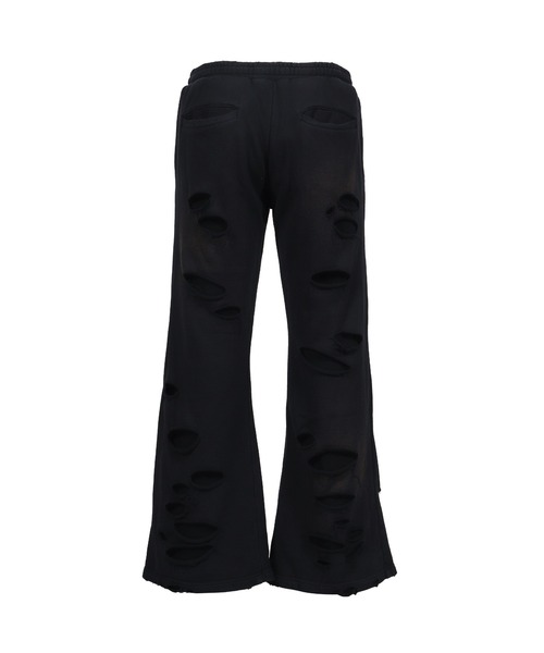 JUN/NAKAYAMA(ジュンナカヤマ)の「THERMAL LAYERED SWEAT PANTS(スウェットパンツ・メンズ・ブラック/グレー・46/48)」の6枚目の写真