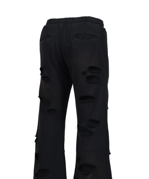 JUN/NAKAYAMA(ジュンナカヤマ)の「THERMAL LAYERED SWEAT PANTS(スウェットパンツ・メンズ・ブラック/グレー・46/48)」の9枚目の写真