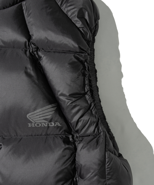 PHYPS MOTORCYCLE(フィップスモーターサイクル)の「H-Tech Dimensional Down Vest Black(ダウンベスト・レディース・その他・SMALL/MEDIUM/LARGE/X-LARGE)」の6枚目の写真