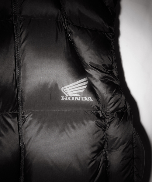 PHYPS MOTORCYCLE(フィップスモーターサイクル)の「H-Tech Dimensional Down Vest Black(ダウンベスト・レディース・その他・SMALL/MEDIUM/LARGE/X-LARGE)」の16枚目の写真