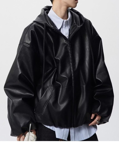 ジャケット・アウター baffalo bobs leather jacket size2 BUFFALO BOBS｜バッファローボブズのジャケット/アウター（ブラック