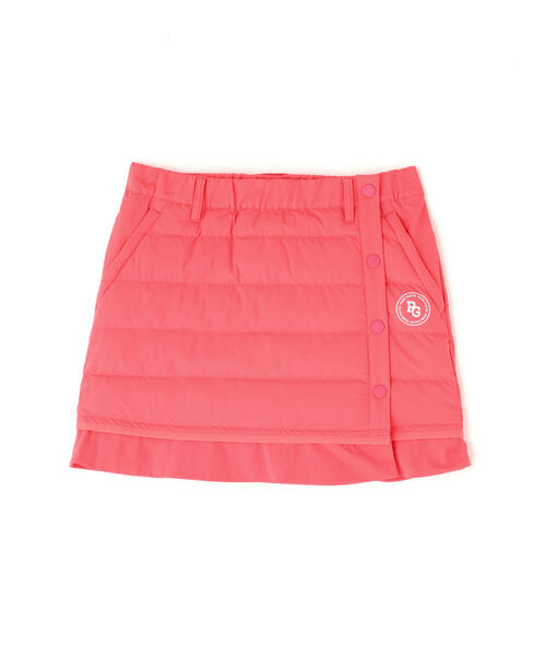 PEARLY GATES】NyストレッチBIGリップストップ中綿スカート（スカート