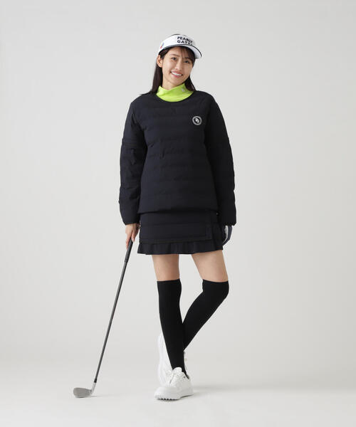 PEARLY GATES】NyストレッチBIGリップストップ中綿スカート（スカート