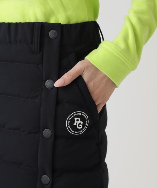 PEARLY GATES】NyストレッチBIGリップストップ中綿スカート（スカート