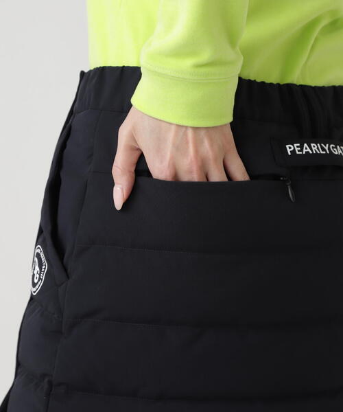 PEARLY GATES（パーリーゲイツ）の「【PEARLY GATES】NyストレッチBIGリップストップ中綿スカート（スカート・レディース・ネイビー/ピンク・SMALL/MEDIUM/LARGE）」の19枚目の写真