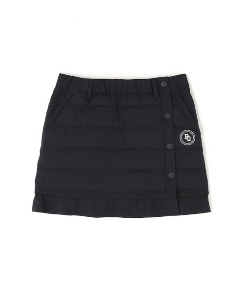 PEARLY GATES】NyストレッチBIGリップストップ中綿スカート（スカート