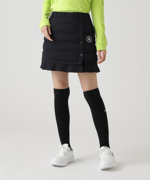 PEARLY GATES（パーリーゲイツ）の「【PEARLY GATES】NyストレッチBIGリップストップ中綿スカート（スカート・レディース・ネイビー/ピンク・SMALL/MEDIUM/LARGE）」の2枚目の写真