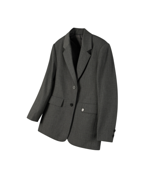 LEATHERY（レザリー）の「アーバンベーシックシングルブレザー[ブラック]（テーラードジャケット・レディース・その他・SMALL/MEDIUM）」の8枚目の写真