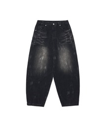 CAViAR PRODUCTS（キャビアプロダクツ）の「「NOMANUAL /ノーマニュアル」ウォッシュド ジャンボ デニム  パンツ（デニムパンツ）」