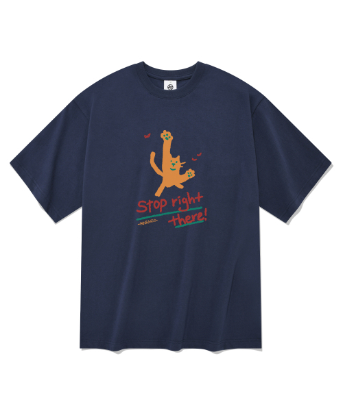 RADINEO(ラディネオ)の「ストップタンジェリン 半袖Tシャツ ネイビー(Tシャツ/カットソー・メンズ・その他・SMALL/LARGE/X-LARGE/MEDIUM)」の1枚目の写真