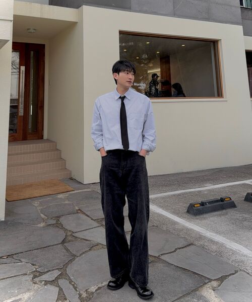 DECET（デケト）の「[CALIK DENIM]Mid Rise Wide Jeans DCPT027PBlack（デニムパンツ・レディース・その他・26/28/30/32/34）」の6枚目の写真