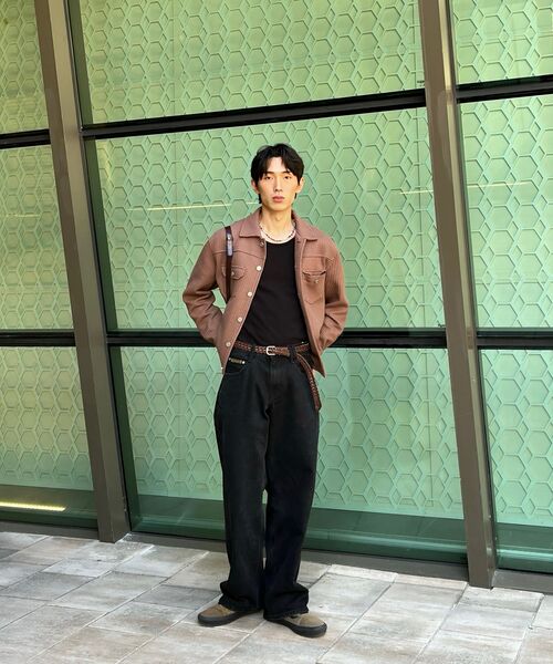 DECET（デケト）の「[CALIK DENIM]Mid Rise Wide Jeans DCPT027PBlack（デニムパンツ・レディース・その他・26/28/30/32/34）」の2枚目の写真