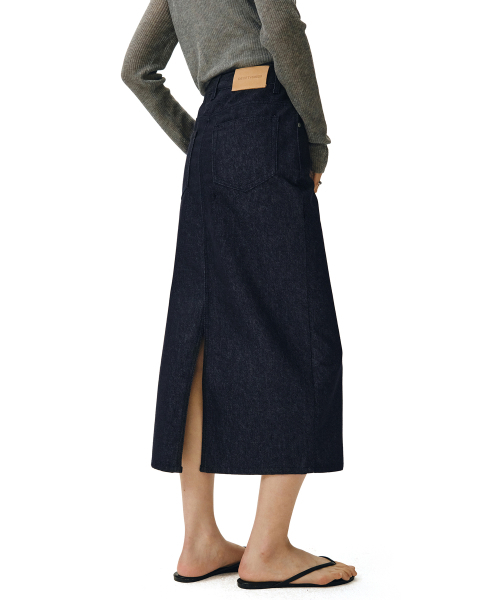 DECET WOMEN(デケット ウーマン)の「シグネチャーロングスカート DCSK003CPインディゴ(スカート・レディース・その他・SMALL/MEDIUM/LARGE/X-SMALL)」の4枚目の写真