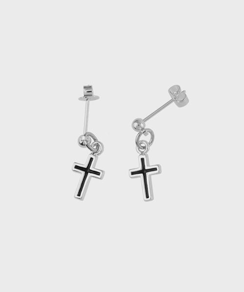 NONENON（ノンノン）の「MINI EPOXY CROSS EAR（ピアス（両耳用）・レディース・その他・FREE）」の3枚目の写真