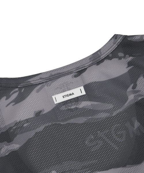 STIGMA(スティグマ)の「メッシュ オーバーサイズ ノースリーブ タイガー カモフラージュ(Tシャツ/カットソー・メンズ・その他・MEDIUM/LARGE/X-LARGE)」の6枚目の写真