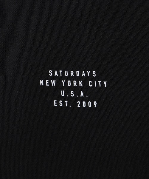 Saturdays NYC（サタデーズ ニューヨークシティ ）の「Bowery Established Crew Sweatshirt（スウェット・メンズ・ブラック/ブラウン/グリーン・L/M/S）」の14枚目の写真