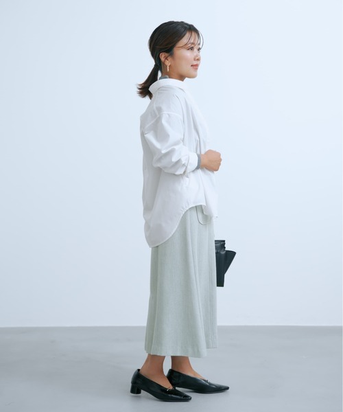 COHINA（コヒナ）の「ミックスツイードスカート 【低身長・小柄女性】（スカート・レディース・ブルー/ホワイト・S-Regular/XS-Regular/S-Short/XS-Short）」の13枚目の写真