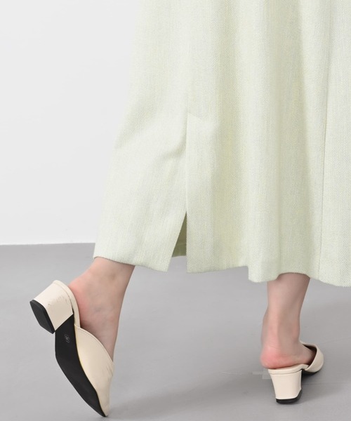 COHINA（コヒナ）の「ミックスツイードスカート 【低身長・小柄女性】（スカート・レディース・ブルー/ホワイト・S-Regular/XS-Regular/S-Short/XS-Short）」の19枚目の写真