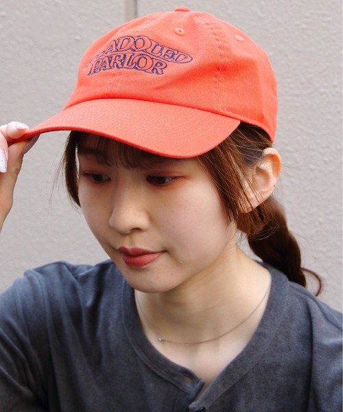 THE SHINZONE（ザ　シンゾーン）の「THE SHINZONE/シンゾーン　スラドレードキャップ　SLADOLED CAP　26MMSIT04（キャップ・レディース・ナチュラル/オレンジ/ネイビー・FREE）」の3枚目の写真