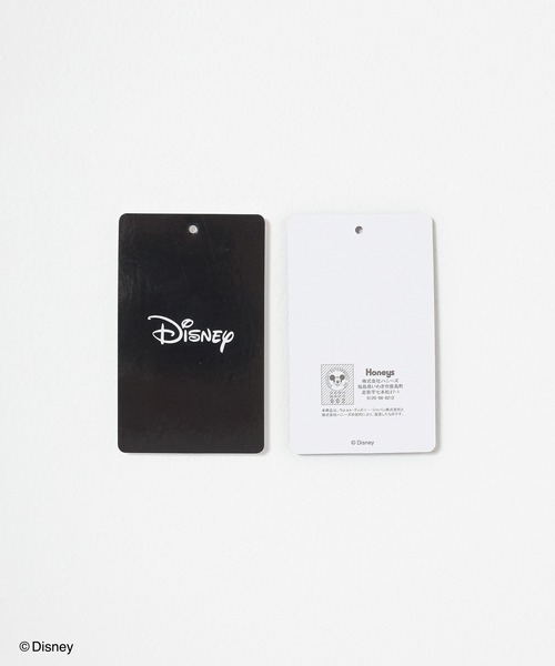 Honeys（ハニーズ）の「ディズニー／ゆるＴシャツ（Tシャツ/カットソー・レディース・ホワイト系1/ピンク系1/オートミール/スミクロ/サックスブルー系1・L/LL/M/S/SS）」の6枚目の写真